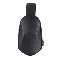 Рюкзак Xiaomi BEABORN Polyhedron PU Backpack (Black)