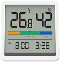 Термометр-гигрометр Xiaomi MIIIW Mute Thermometer And Hygrometer Clock S210 MW22S06