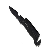 Складной нож Jiuxun Tools Ninety Outdoor Folding Knife 7 in 1 Black